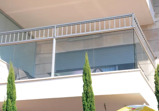 הגבהת מעקה מרפסת אלומיניום